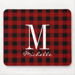 Mönster för Monogrambuffelkontroll Musmatta