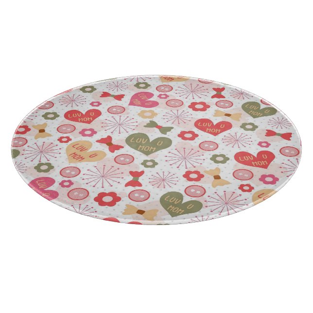 Mönster för mors dag (Hörn)