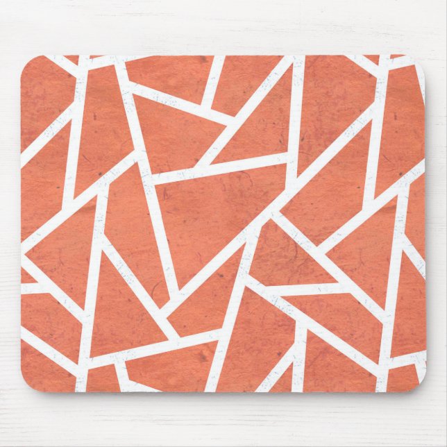 Mönster för mosaik för Mandarinorange Musmatta (Framsidan)