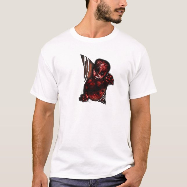 Monster för MutantChestburster baby T Shirt (Framsida)