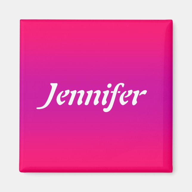 Mönster för Namn-mall Magnet (Framsidan)