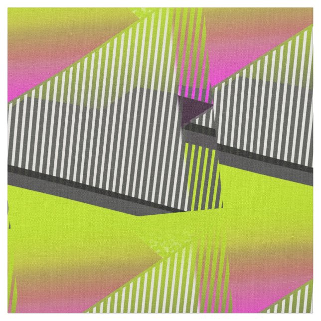 Mönster för neon80-talabstrakt tyg (Närbild)