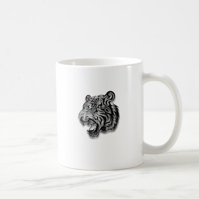 Mönster för panter för jaguarLeopardtryck Kaffemugg (Höger)