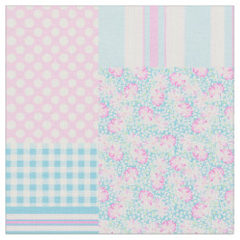 Mönster för Patchwork för Faux för sommardagrosa Tyg