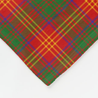 Mönster för pläd för brännskadafamiljTartan Fleecefilt