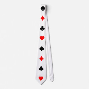Mönster för pokerkortkostymer: Slips/Tie Slips