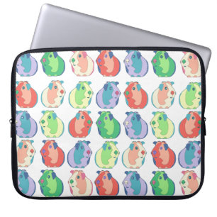 Mönster för popkonstförsökskanin laptop sleeve