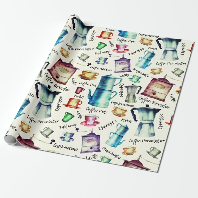 Mönster för popup-fönster för återfyllnadskassor presentpapper (Utrullad)