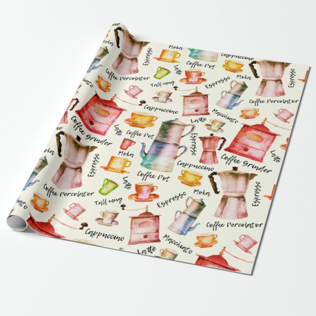 Mönster för popup-fönster för återfyllnadskassor presentpapper (Utrullad)