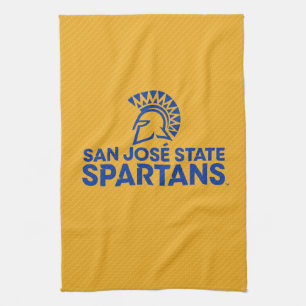 Mönster för San Jose statligt Spartans kolfiber Kökshandduk