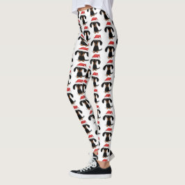 Mönster för Santa taxjul Leggings