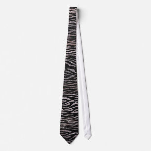 Mönster för silversebrarand (fauxglitter som slips