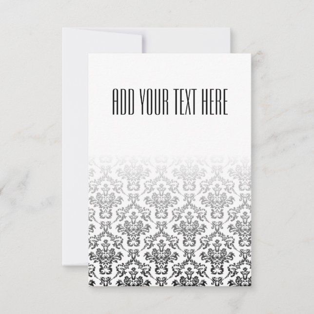 Mönster för svart och vit mask (Framsida)