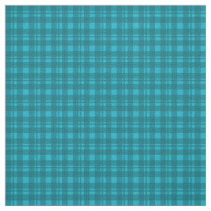 Mönster för Tartan för turkosplädkontroll Tyg