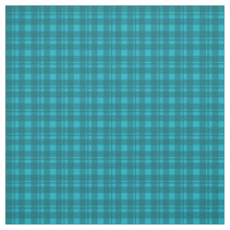 Mönster för Tartan för turkosplädkontroll Tyg