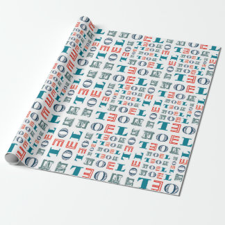 Mönster för typografi för Noel julhelgdag blandat Presentpapper