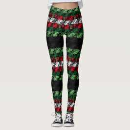 Mönster för ugglansskugga leggings