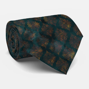 Mönster för vattenfärgskoppling Patina Damask Slips