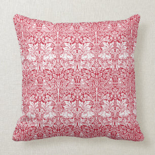 Mönster för vintage för William Morris broderka Kudde
