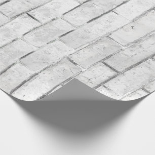 Mönster för vittegelstenvägg presentpapper