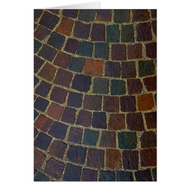 Mönster-formgivning Hälsningskort (Framsidan)