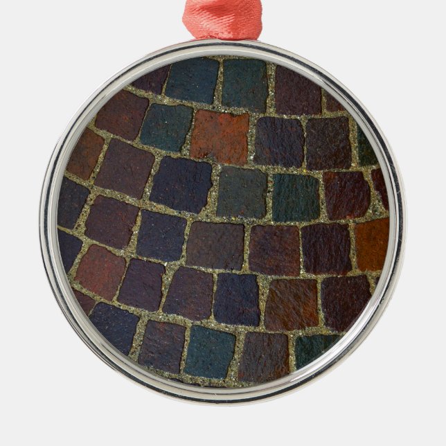 Mönster-formgivning Julgransprydnad Metall (Framsidan)