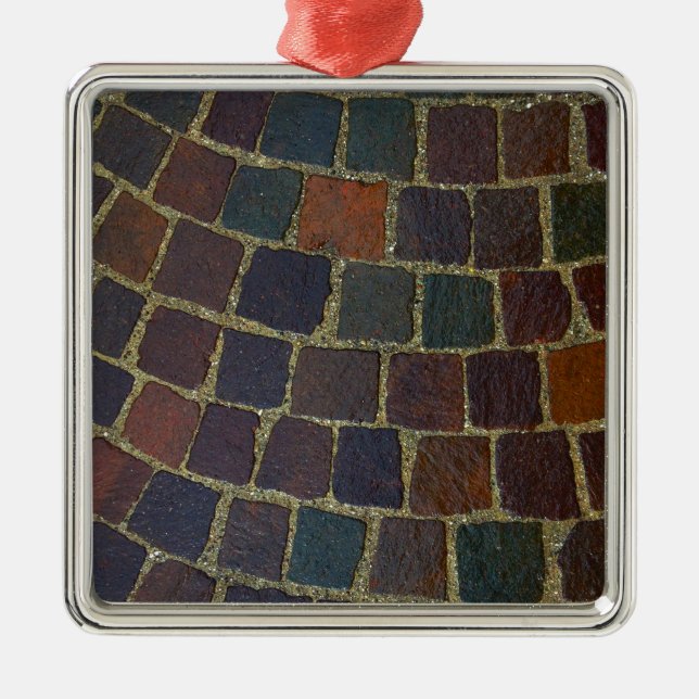 Mönster-formgivning Julgransprydnad Metall (Framsidan)