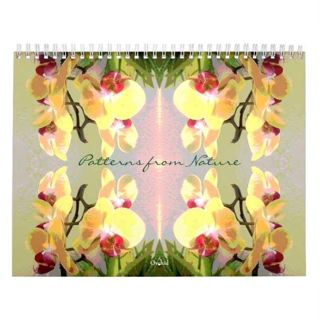 Mönster från naturen kalender (Omslag)