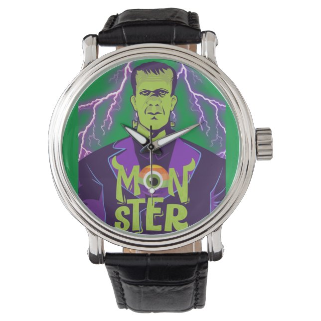 Monster Frankenstein Armbandsur (Framsida)
