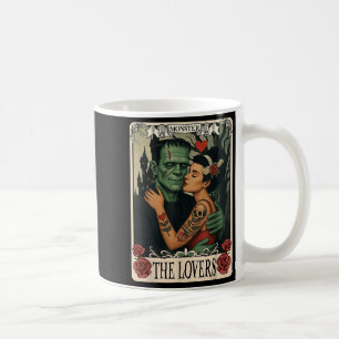 Monster Frankenstein och Bride Älskare Taro Kaffemugg