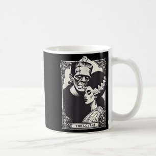Monster Frankenstein och Bride Älskare Taro Kaffemugg