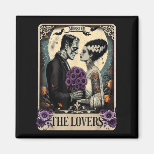 Monster Frankenstein och Bride Älskare Taro Magnet