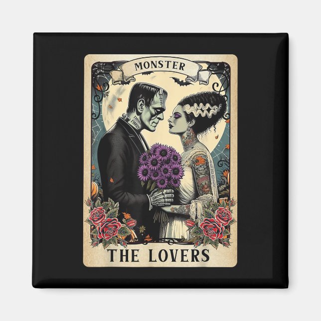 Monster Frankenstein och Bride Älskare Taro Magnet (Framsidan)
