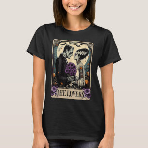 Monster Frankenstein och Bride Älskare Taro T Shirt