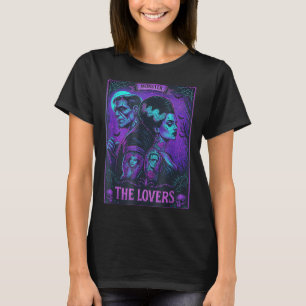 Monster Frankenstein och Bride Älskare Taro T Shirt