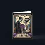 Monster Frankenstein Och Brud De Älskande Taro Kort<br><div class="desc">Monster Frankenstein Och Brud De Älskande Tarotkort</div>