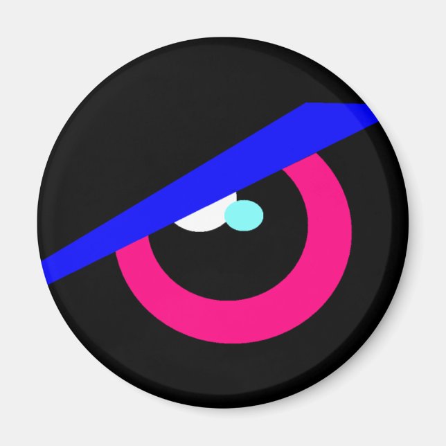 MONSTER FRIDGE (Mad Öga 2) Magnet (Framsidan)