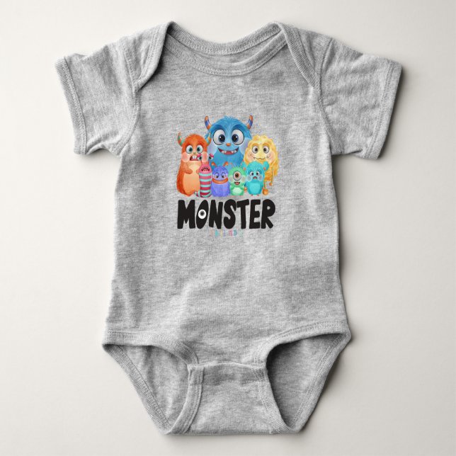 Monster Friends | T Shirt (Framsida)