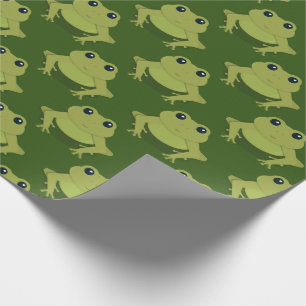Mönster Frog Animal Presentpapper