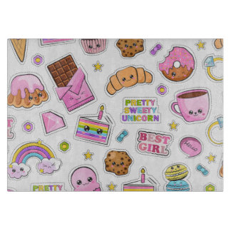 Mönster Funny Unicorn Magic Rainbow Cute