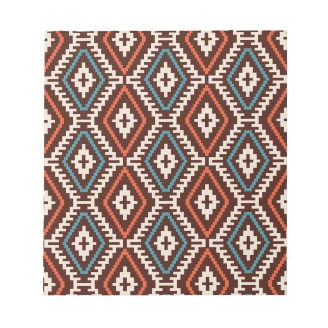 Mönster Geometric Mode Snyggt Cute Anteckningsblock (Framsida)