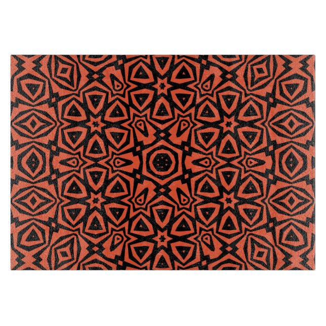 Mönster Geometric Vintage Mode Cute (Framsidan)