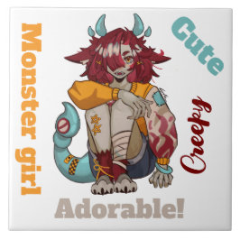 Monster Girl Kakelplatta
