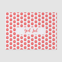Mönster God Jul God Jul Present Högtidsgåva