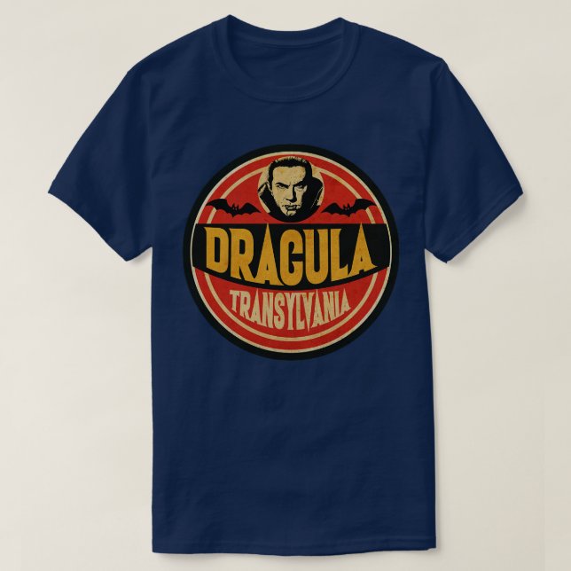 Monster Grand Slam Dracula T Shirt (Design framsida)