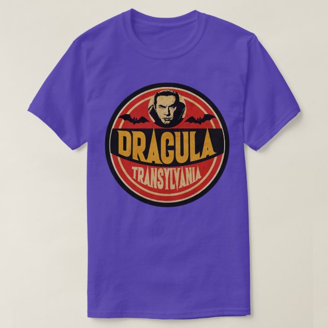 Monster Grand Slam Dracula T Shirt (Design framsida)