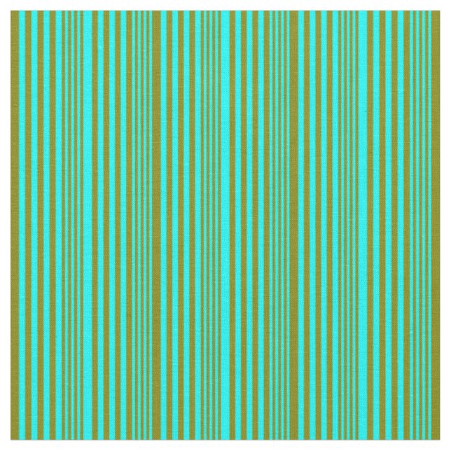 Mönster, Grönt, stripe Tyg (Närbild)