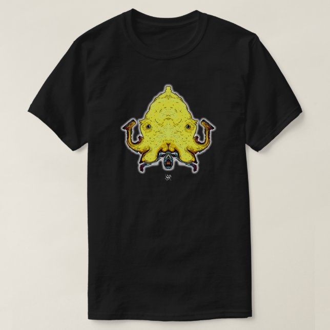 Monster gud ansikte t shirt (Design framsida)