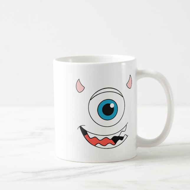 Monster Halloween Costume Monsters Universiteten F Kaffemugg (Höger)