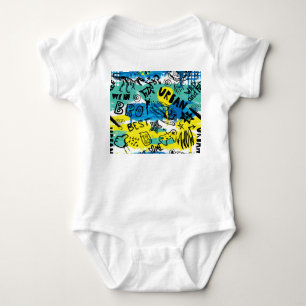 Monster Handritad Barnmönster T Shirt